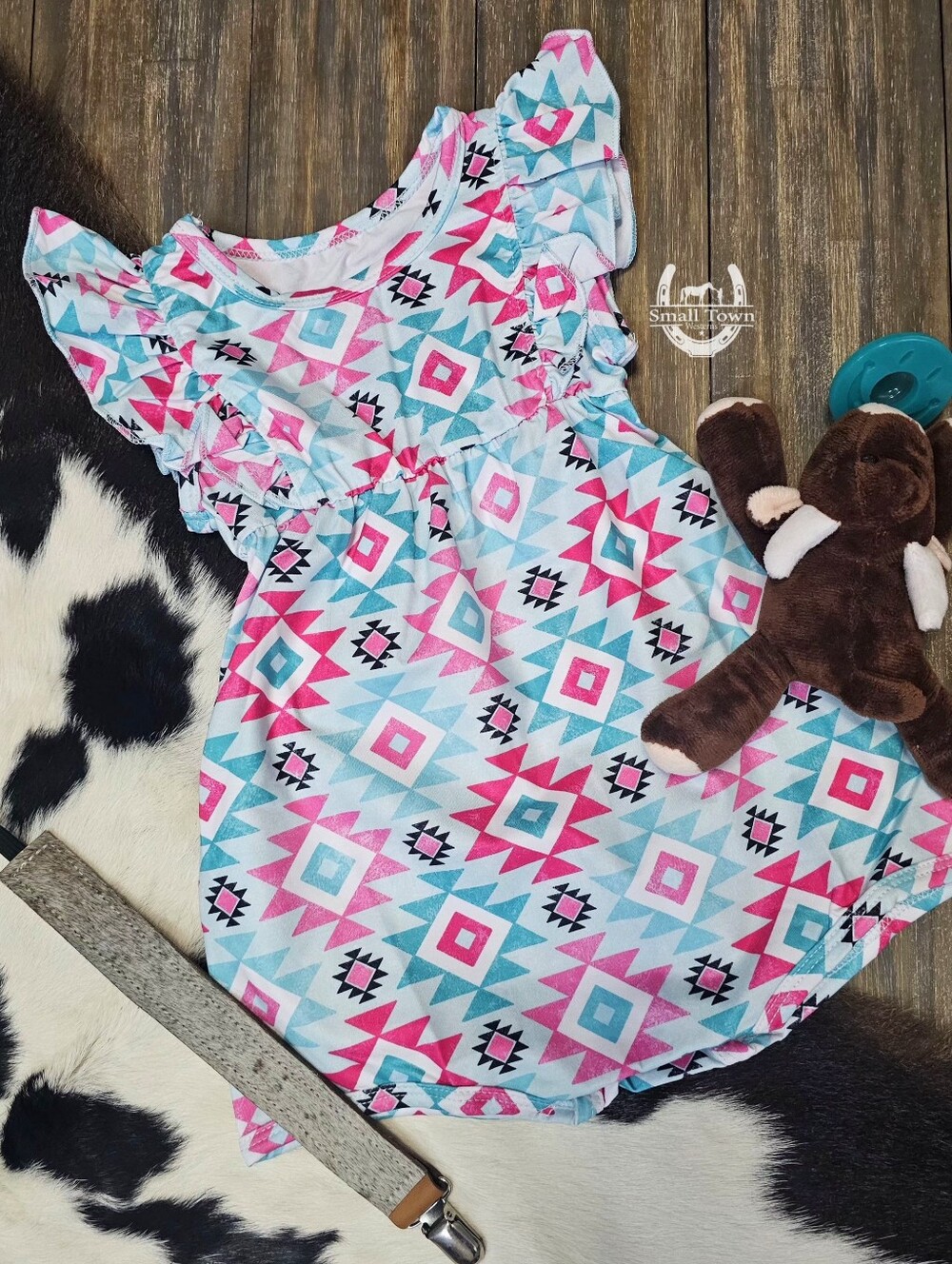 Rowdy Romper - Aztec